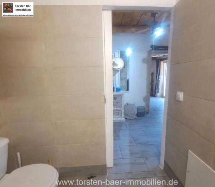 Nerochori Kreta, Nerochori freistehendes renovierte Villa mit priv. Pool Haus kaufen